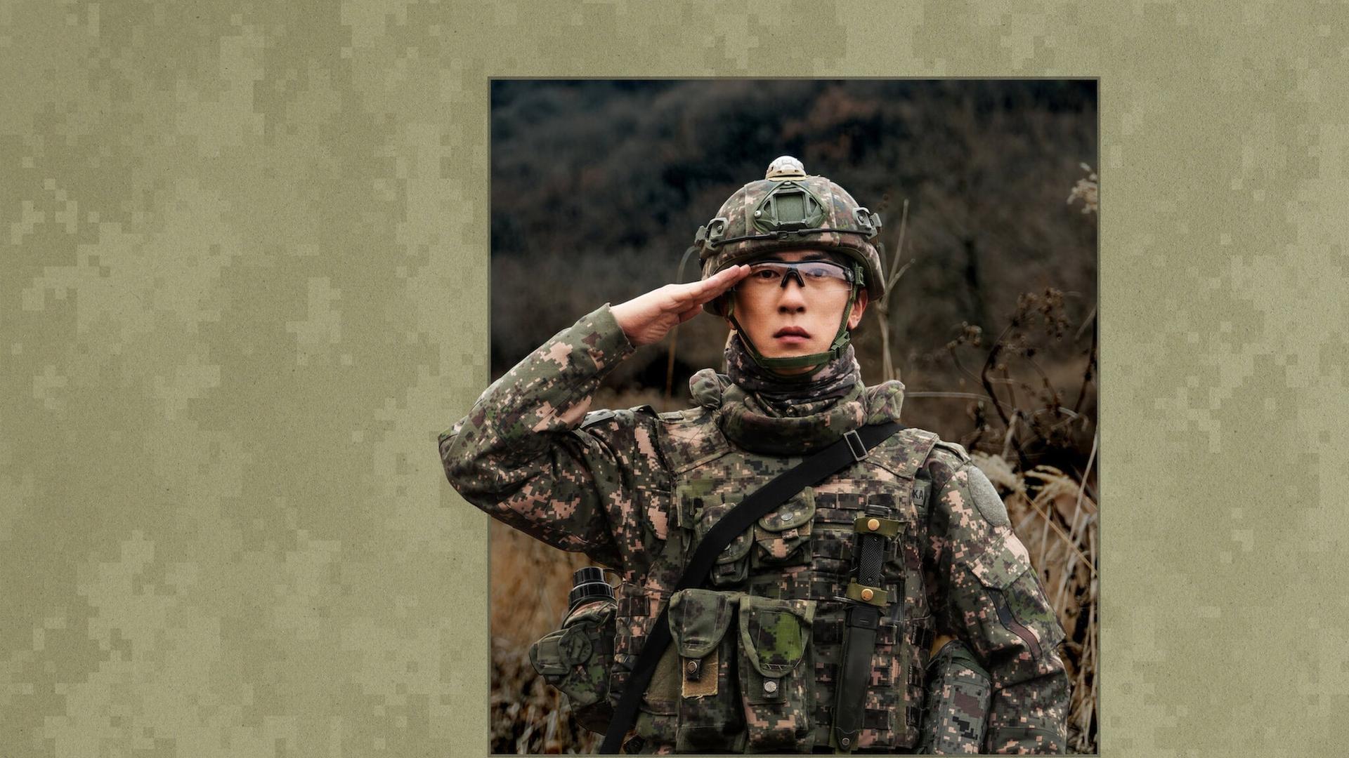 Sergeant Kim at Military